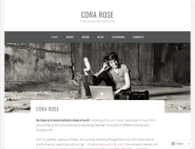 Tablet Screenshot of corarose.com